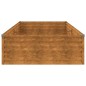 vidaXL Jardinera acero corten 195x100x36 cm vidaXL Jardinera acero corten 195x100x36 cm