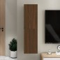 vidaXL Mueble para TV de pared color roble marrón 30,5x30x110 cm vidaXL Mueble para TV de pared color roble marrón 30,5x30x110 cm