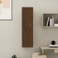 vidaXL Mueble para TV de pared color roble marrón 30,5x30x110 cm vidaXL Mueble para TV de pared color roble marrón 30,5x30x110 cm