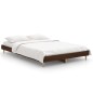 vidaXL Estructura de cama madera contrachapada marrón roble 120x190 cm vidaXL Estructura de cama madera contrachapada marrón roble 120x190 cm