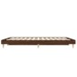 vidaXL Estructura de cama madera contrachapada marrón roble 120x190 cm vidaXL Estructura de cama madera contrachapada marrón roble 120x190 cm