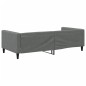 vidaXL Sofá cama tela gris oscuro 100x200 cm vidaXL Sofá cama tela gris oscuro 100x200 cm