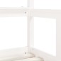 vidaXL Estructura cama niños con cajones madera pino blanco 70x140 cm vidaXL Estructura cama niños con cajones madera pino blanco 70x140 cm
