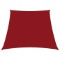vidaXL Toldo de vela trapezoidal de tela oxford rojo 3/5x4 m vidaXL Toldo de vela trapezoidal de tela oxford rojo 3/5x4 m