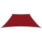 vidaXL Toldo de vela trapezoidal de tela oxford rojo 3/5x4 m vidaXL Toldo de vela trapezoidal de tela oxford rojo 3/5x4 m