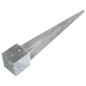 vidaXL Picas de tierra 6 uds acero galvanizado plateado 14x14x91 cm vidaXL Picas de tierra 6 uds acero galvanizado plateado 14x14x91 cm