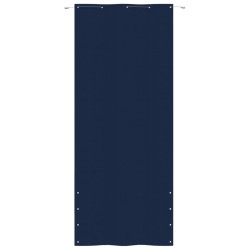 vidaXL Toldo para balcón de tela oxford azul 100x240 cm