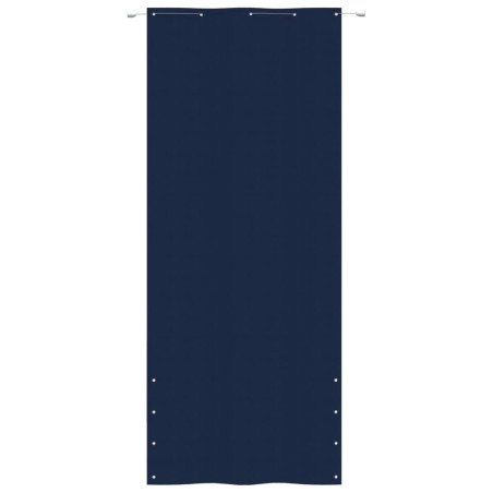 vidaXL Toldo para balcón de tela oxford azul 100x240 cm