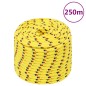 vidaXL Cuerda de barco polipropileno amarillo 14 mm 250 m vidaXL Cuerda de barco polipropileno amarillo 14 mm 250 m