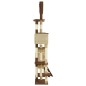 vidaXL Rascador para gatos con postes de sisal marrón 234 cm vidaXL Rascador para gatos con postes de sisal marrón 234 cm