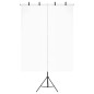 vidaXL Soporte para fondos en forma de T negro 151x60x(70-200) cm vidaXL Soporte para fondos en forma de T negro 151x60x(70-200) cm