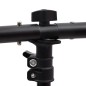 vidaXL Soporte para fondos en forma de T negro 151x60x(70-200) cm vidaXL Soporte para fondos en forma de T negro 151x60x(70-200) cm