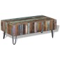 vidaXL Mesa de centro madera maciza reciclada 100x50x38 cm vidaXL Mesa de centro madera maciza reciclada 100x50x38 cm