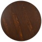 vidaXL Mesa de bistró MDF marrón oscuro 80 cm vidaXL Mesa de bistró MDF marrón oscuro 80 cm
