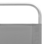 vidaXL Sillas de playa plegables 2 unidades tela gris vidaXL Sillas de playa plegables 2 unidades tela gris