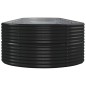 vidaXL Jardinera arriate acero recubierto polvo antracita 584x140x68cm vidaXL Jardinera arriate acero recubierto polvo antracita 584x140x68cm