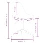 vidaXL Sillas de comedor giratorias 2 unidades PP gris claro vidaXL Sillas de comedor giratorias 2 unidades PP gris claro