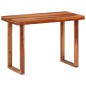 vidaXL Mesa de comedor madera maciza de acacia 110x50x76 cm vidaXL Mesa de comedor madera maciza de acacia 110x50x76 cm