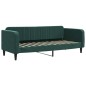 vidaXL Sofá cama terciopelo verde oscuro 80x200 cm vidaXL Sofá cama terciopelo verde oscuro 80x200 cm