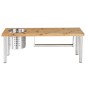 HI Estante de cocina de bambú 55x20x20 cm HI Estante de cocina de bambú 55x20x20 cm
