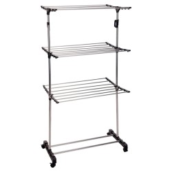 Bathroom Solutions Tendedero de pie 80x57x165 cm