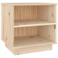 vidaXL Mesita de noche de madera maciza de pino 40x34x40 cm vidaXL Mesita de noche de madera maciza de pino 40x34x40 cm
