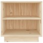 vidaXL Mesita de noche de madera maciza de pino 40x34x40 cm vidaXL Mesita de noche de madera maciza de pino 40x34x40 cm