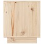 vidaXL Mesita de noche de madera maciza de pino 40x34x40 cm vidaXL Mesita de noche de madera maciza de pino 40x34x40 cm
