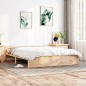 vidaXL Estructura de cama madera maciza 150x200 cm