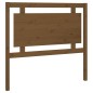 vidaXL Cabecero de cama madera maciza pino marrón miel 105,5x4x100 cm vidaXL Cabecero de cama madera maciza pino marrón miel 105,5x4x100 cm