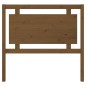 vidaXL Cabecero de cama madera maciza pino marrón miel 105,5x4x100 cm vidaXL Cabecero de cama madera maciza pino marrón miel 105,5x4x100 cm