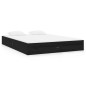 vidaXL Estructura de cama doble madera maciza negro 135x190 cm vidaXL Estructura de cama doble madera maciza negro 135x190 cm