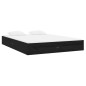 vidaXL Estructura de cama doble madera maciza negro 135x190 cm vidaXL Estructura de cama doble madera maciza negro 135x190 cm
