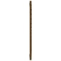 vidaXL Cabecero cama pared madera maciza pino marrón miel 106x3x91,5cm