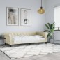 vidaXL Sofá cama cuero sintético color crema 90x200 cm vidaXL Sofá cama cuero sintético color crema 90x200 cm