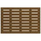 vidaXL Cabecero cama pared madera maciza pino marrón miel 106x3x63 cm vidaXL Cabecero cama pared madera maciza pino marrón miel 106x3x63 cm