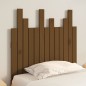 vidaXL Cabecero cama pared madera maciza pino marrón miel 82,5x3x80 cm vidaXL Cabecero cama pared madera maciza pino marrón miel 82,5x3x80 cm