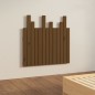 vidaXL Cabecero cama pared madera maciza pino marrón miel 82,5x3x80 cm vidaXL Cabecero cama pared madera maciza pino marrón miel 82,5x3x80 cm