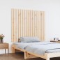 vidaXL Cabecero de cama de pared madera maciza de pino 108x3x90 cm vidaXL Cabecero de cama de pared madera maciza de pino 108x3x90 cm