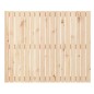 vidaXL Cabecero de cama de pared madera maciza de pino 108x3x90 cm vidaXL Cabecero de cama de pared madera maciza de pino 108x3x90 cm