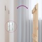 vidaXL Cabecero de cama de pared madera maciza de pino 82,5x3x90 cm vidaXL Cabecero de cama de pared madera maciza de pino 82,5x3x90 cm