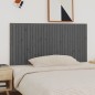 vidaXL Cabecero de cama de pared madera maciza pino gris 185x3x90 cm vidaXL Cabecero de cama de pared madera maciza pino gris 185x3x90 cm