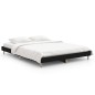 vidaXL Estructura de cama madera contrachapada negra 135x190 cm vidaXL Estructura de cama madera contrachapada negra 135x190 cm