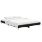 vidaXL Estructura de cama madera contrachapada negra 135x190 cm vidaXL Estructura de cama madera contrachapada negra 135x190 cm