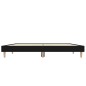 vidaXL Estructura de cama madera contrachapada negra 135x190 cm vidaXL Estructura de cama madera contrachapada negra 135x190 cm