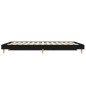 vidaXL Estructura de cama madera contrachapada negra 135x190 cm vidaXL Estructura de cama madera contrachapada negra 135x190 cm