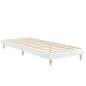 vidaXL Estructura de cama madera contrachapada blanco brillo 75x190 cm vidaXL Estructura de cama madera contrachapada blanco brillo 75x190 cm