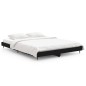 vidaXL Estructura de cama de madera contrachapada negra 140x190 cm vidaXL Estructura de cama de madera contrachapada negra 140x190 cm