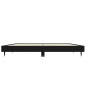 vidaXL Estructura de cama de madera contrachapada negra 140x190 cm vidaXL Estructura de cama de madera contrachapada negra 140x190 cm