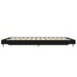 vidaXL Estructura de cama de madera contrachapada negra 140x190 cm vidaXL Estructura de cama de madera contrachapada negra 140x190 cm